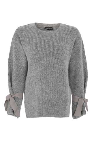 Topshop Petite soft tie sleeve knit jumper, £39